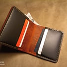 Handmade Folding Luxury Leather Card Holder