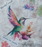A6 Notebook Hummingbird Collage - Image 2