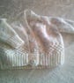 Hand Knitted 18 Inch V Neck Cardigan - Image 1