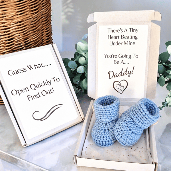 Pregnancy Announcement – Tiny Heart Beating – You’re Going To Be A Daddy Gift