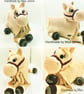 Crochet Baby Blanket, 2 in 1 Cuddle & Play blanket, Horse Blanket. - Image 4