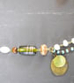"Tree of Life" Natural Boho Beaded Charm Necklace - Image 4