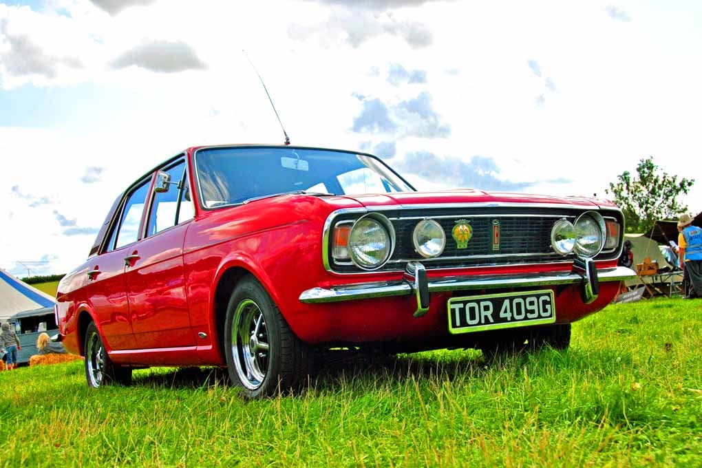 Ford Cortina MK 2 Car Photograph Print