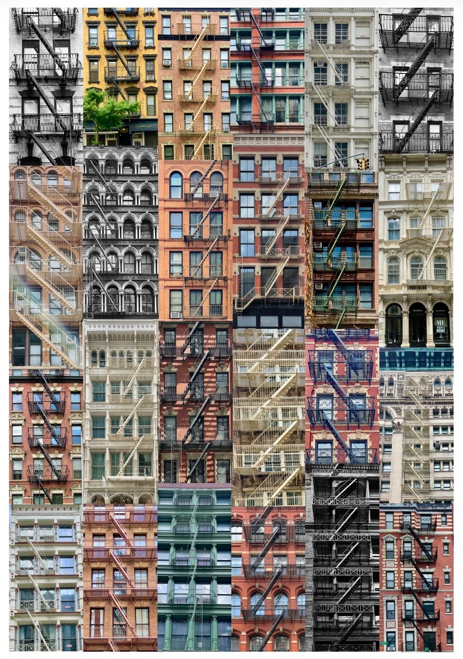 ‘Escape New York’  signed mounted print FREE DELIVERY