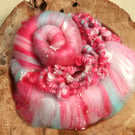50g Candyfloss Cloud Art Batt for Spinning