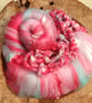 50g Candyfloss Cloud Art Batt for Spinning