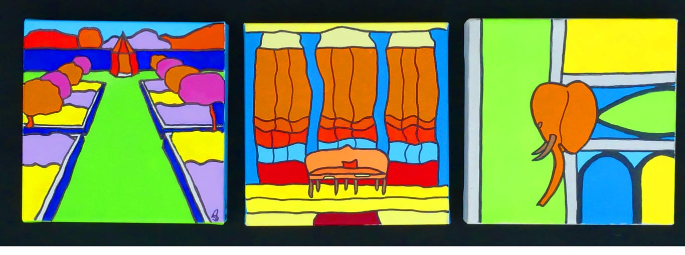 Sledmere House tryptic