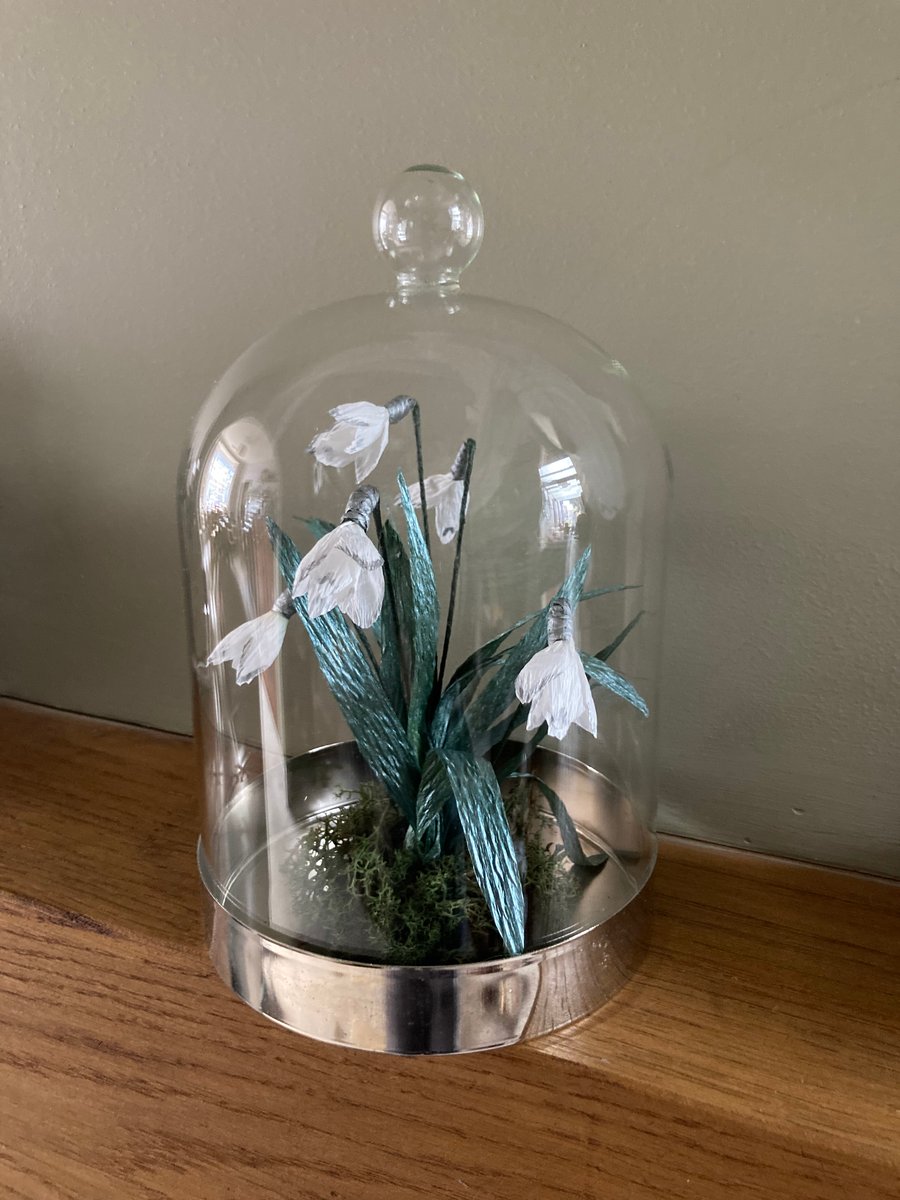 Limited edition silver snowdrops