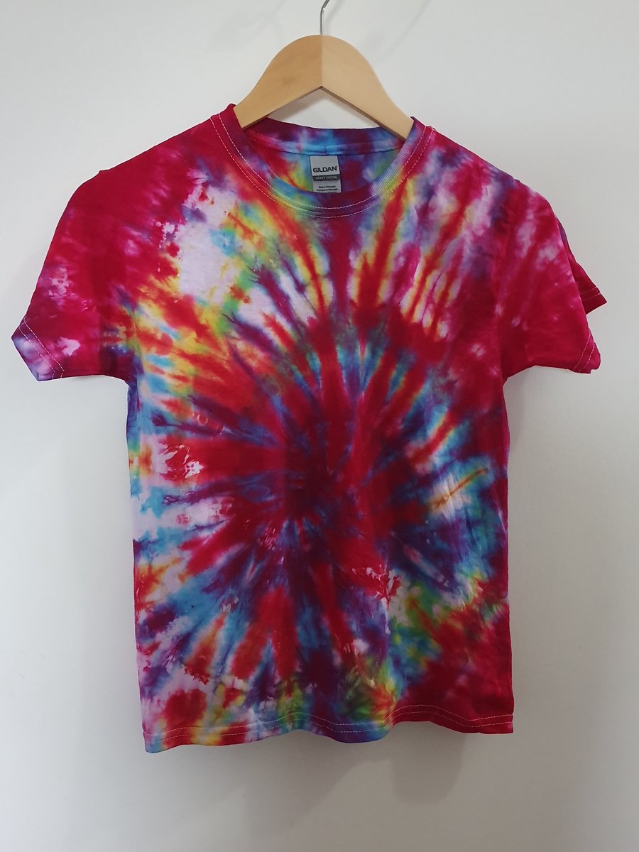 Tie Dye Spiral T-shirt, Small Youth (6-8 yrs)