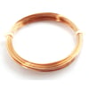 0.8mm Copper Wire with an Anti Tarnish Coating, 6 Metre Coil, Jewellery Wire