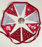 Kitty and mouse Christmas party bunting - Image 2