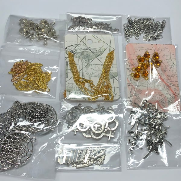 Ten mixed packs for jewellery makers