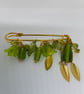 Another very bright green brooch