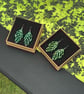 Whimsical Seaweed Earrings - Image 7