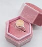 Morganite Silver Ring Handmade  - Image 3