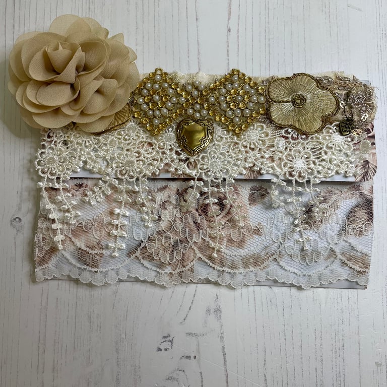 Biscotti Silk Clutch Folio  by  Carolee Crafts  DTP - 0007