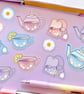 Spring Tea Die Cut Sticker Pack - Image 3