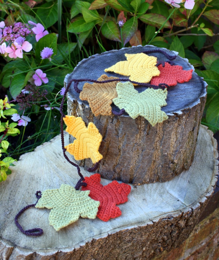 Autumn Leaves Garland