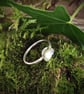 Minimalistic sterling silver ring - Image 4