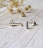 Simple bar earrings - Image 2