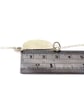 handmade sterling silver semi circle pendant - Image 3