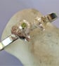 Ivy leaf bangle with peridot - Image 3