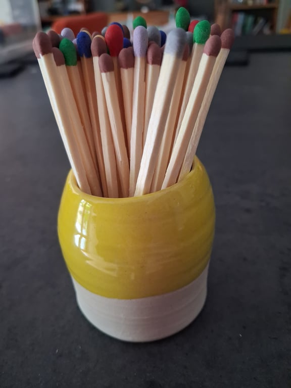 Ceramic Match stick holder