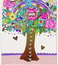 Made to Order Personalised Family Tree Original Art - Image 3