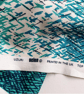 Harlequin SCION Cotton Fabric,UZURI, Topaz and Ivory, OFFCUT - Image 5