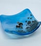 Meadow Flowers Fused Glass Dish  - Image 3