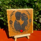 Small Romantic Wooden Plaque – Handmade Love Sign – Bespoke Anniversary Gift