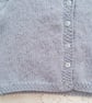 Classic Baby Cardigan Knitted in Alpaca Yarn, Prem Sizes Available, Custom Make - Image 5