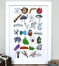 Australia Alphabet Print - Image 1