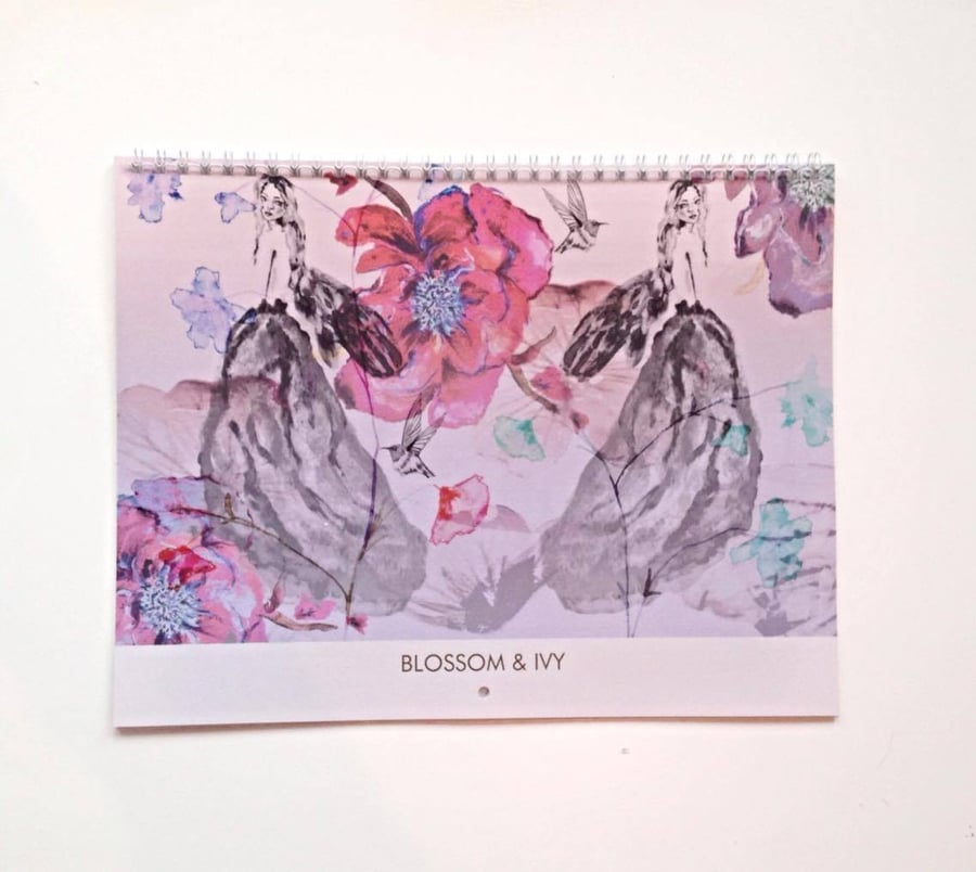 Illustrated Calendar 2016 Containing 12 Of My Most Popular Prints   