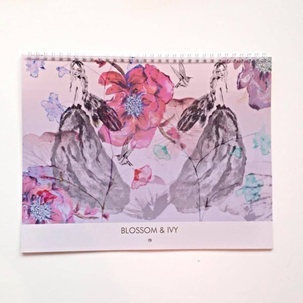 Illustrated Calendar 2016 Containing 12 Of My Most Popular Prints   