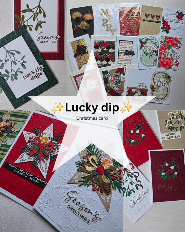 Christmas card - Lucky dip
