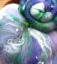 50g Bluebell Art Batt for Spinning & Felting - Image 4
