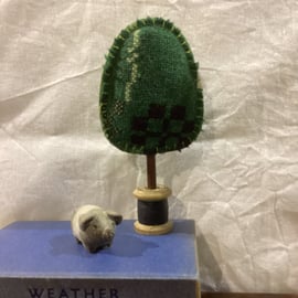 Vintage Welsh wool tree number 6