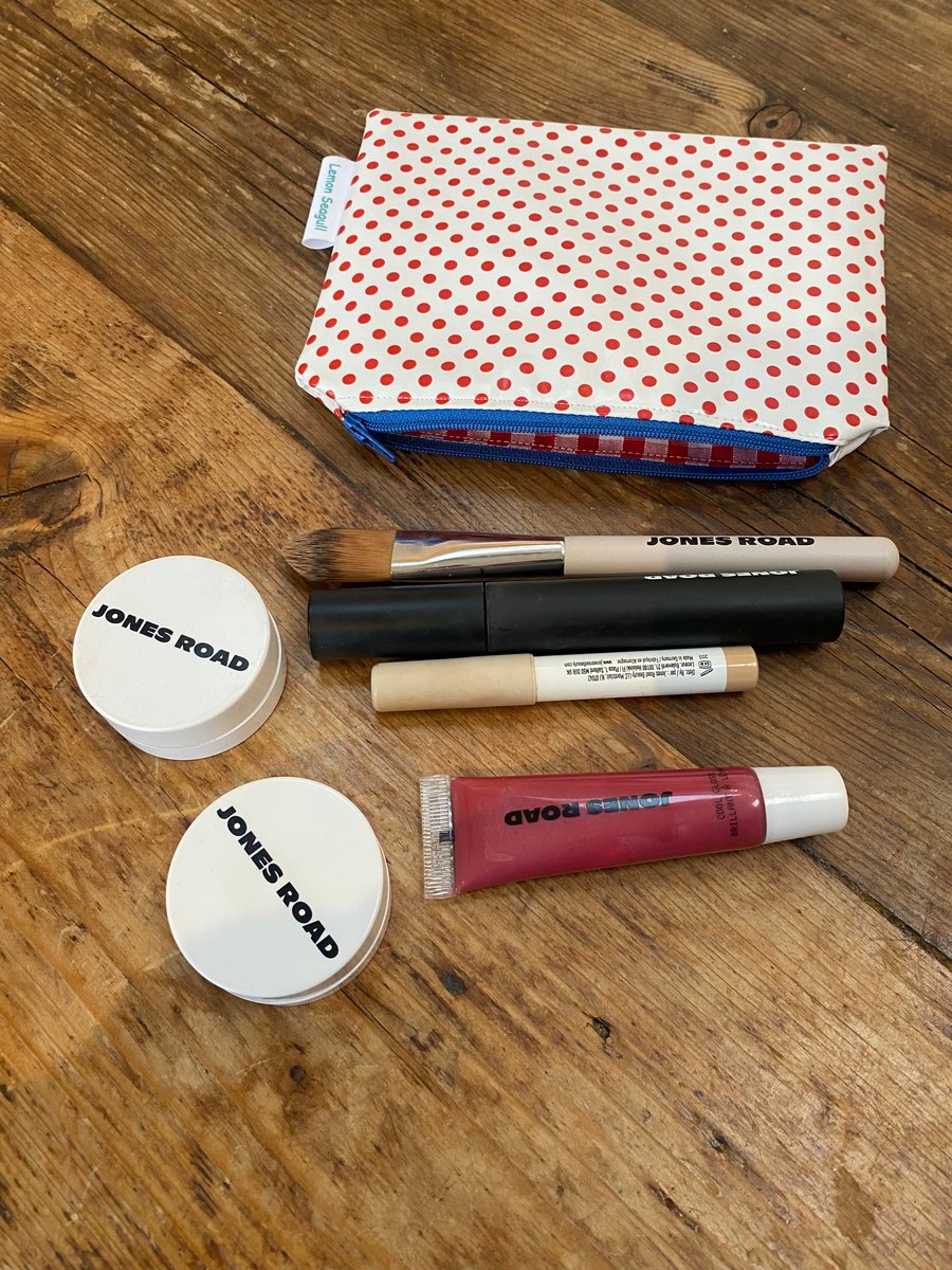 Oil Cloth Make Up Bag (771)