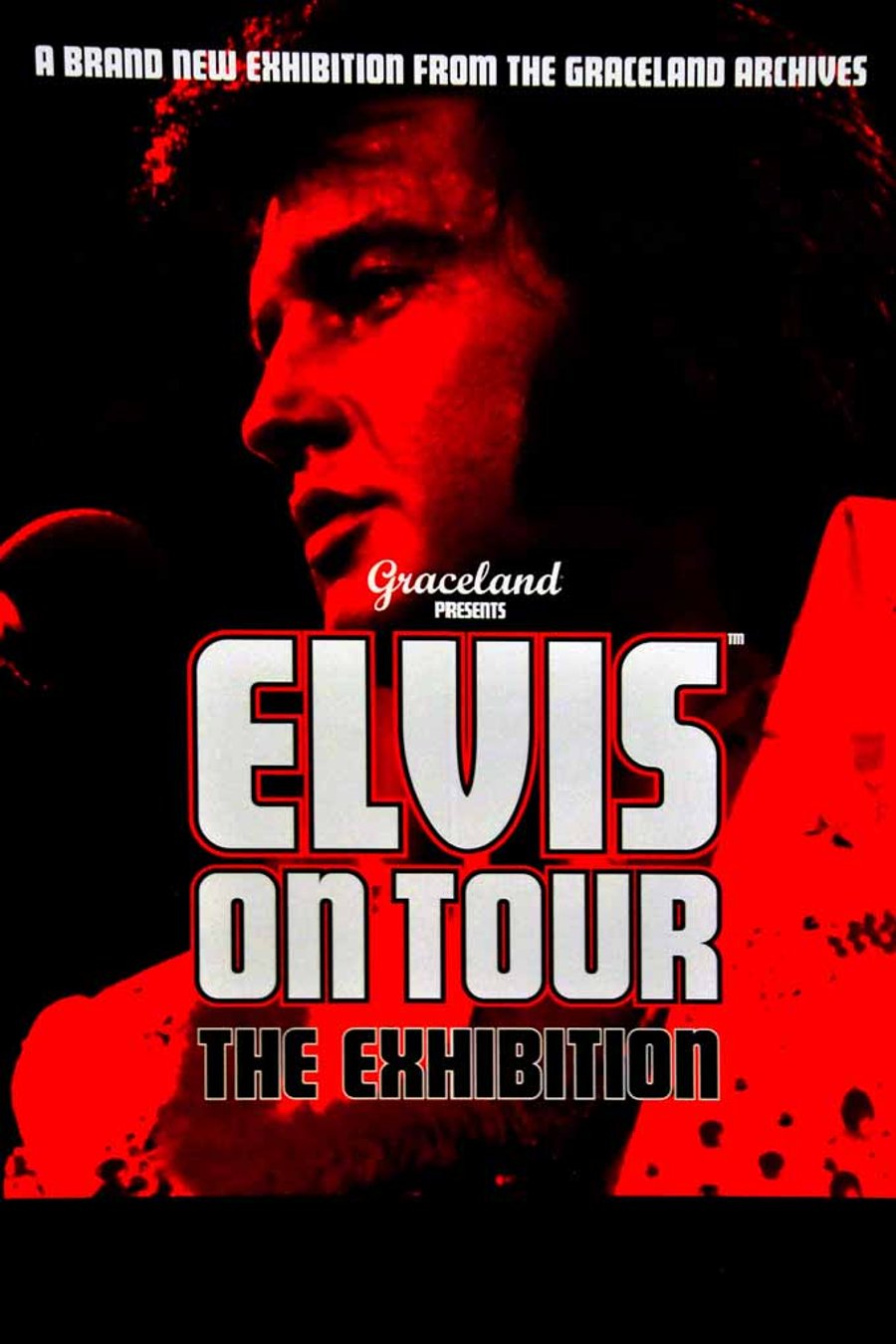Elvis Presley On Tour Exhibition London Photograph Print