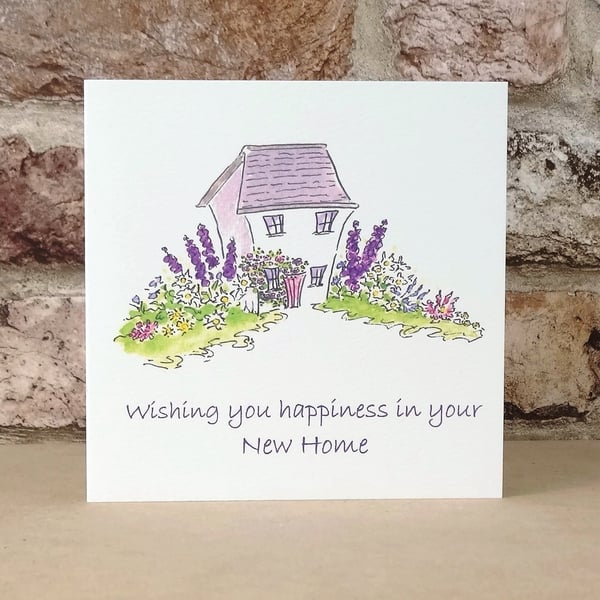 New Home Card Welcome - Personalised option available