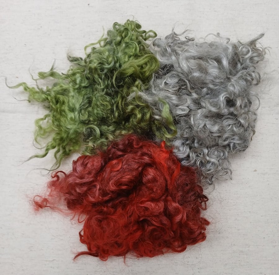 Christmas mix 50g Gotland fleece