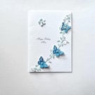 Handmade Luxury Personalised Birthday Card for Mum, Wife, Grandmum C600
