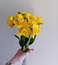 Handmade Felt Daffodil Bouquet: St Davids Day Decor, Welsh Gift - Image 5