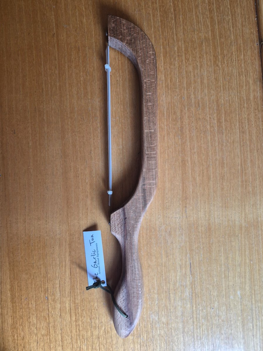 Right hand Beech Appalachian bow saw bread knife 