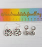 Christmas Leopard print earrings CHOOSE YOUR STYLE - Image 10