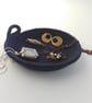 Navy Blue Coiled Rope Trinket Dish - Image 7