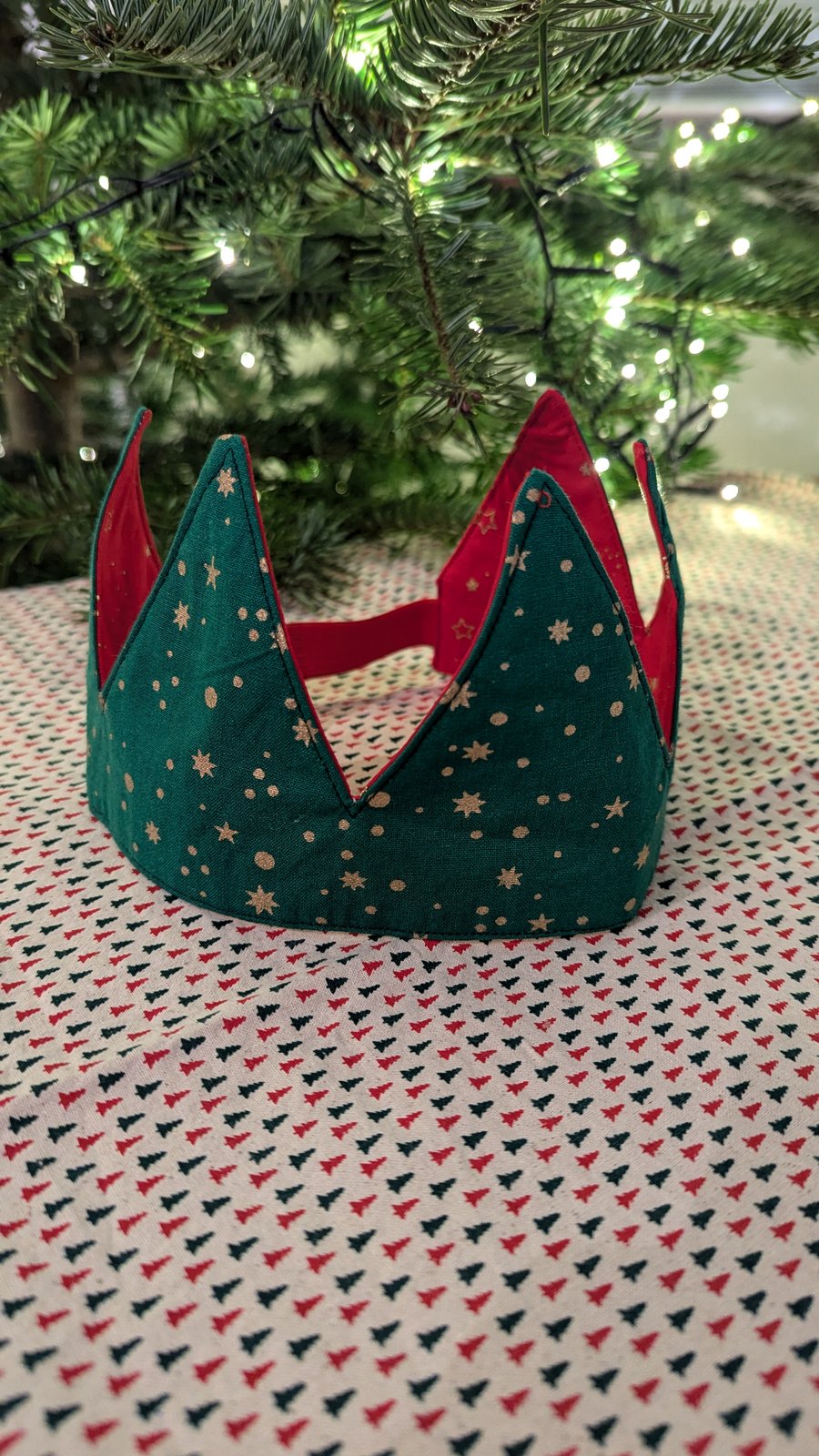Reversable Reusable Christmas Crown - Toddler