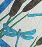 Iridescent Dragonflies Kit Art Quilt  - Image 4