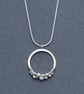 Granulated ring pendant - Image 1